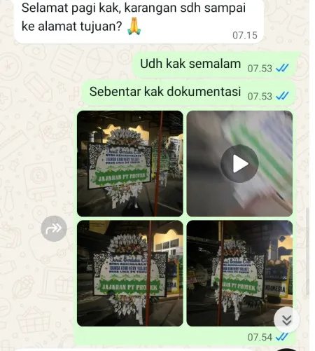 Pengiriman Papan Bunga Selamat Tarumajaya