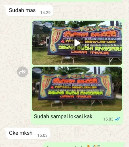 Pengiriman Papan Bunga Tarumajaya
