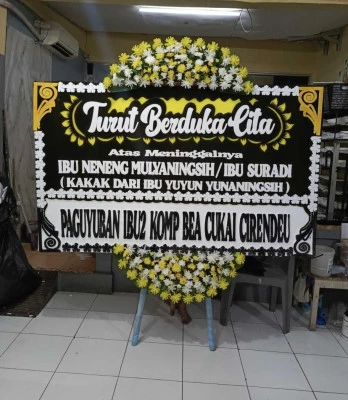 Papan Bunga di Tarumajaya